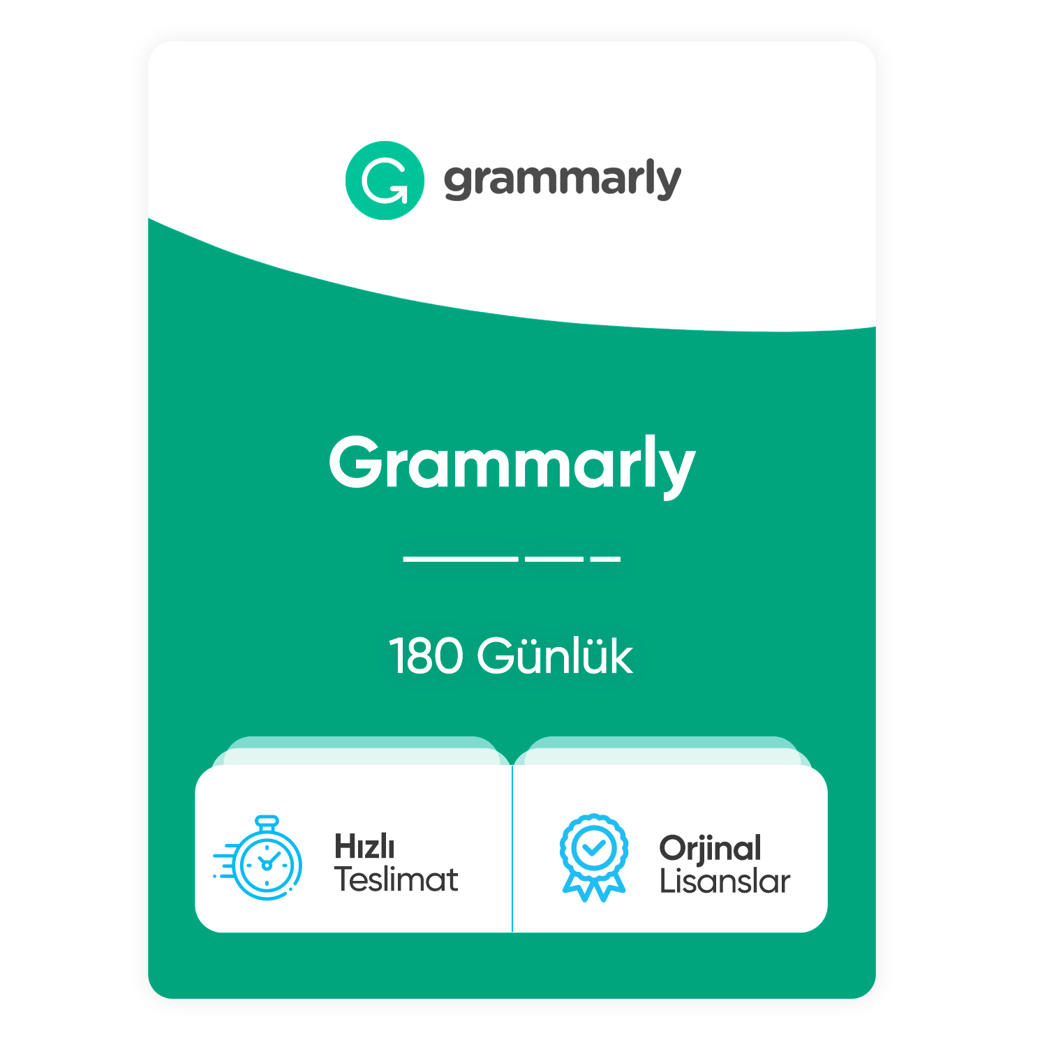 Grammarly – 180 Günlük